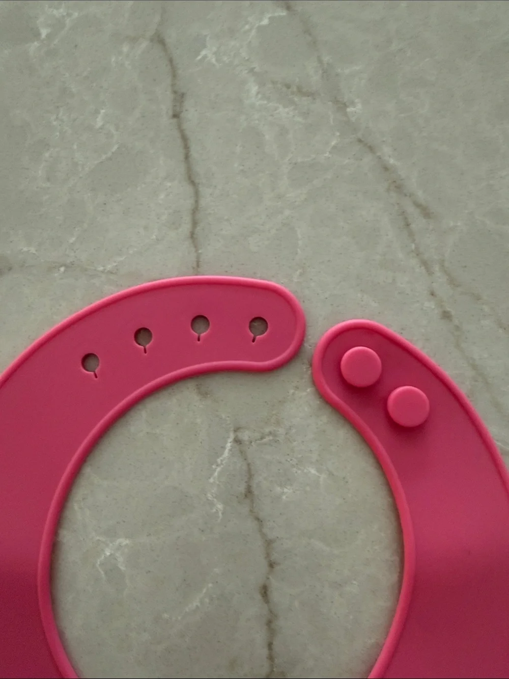 Kids Silicone Bib - Pink 